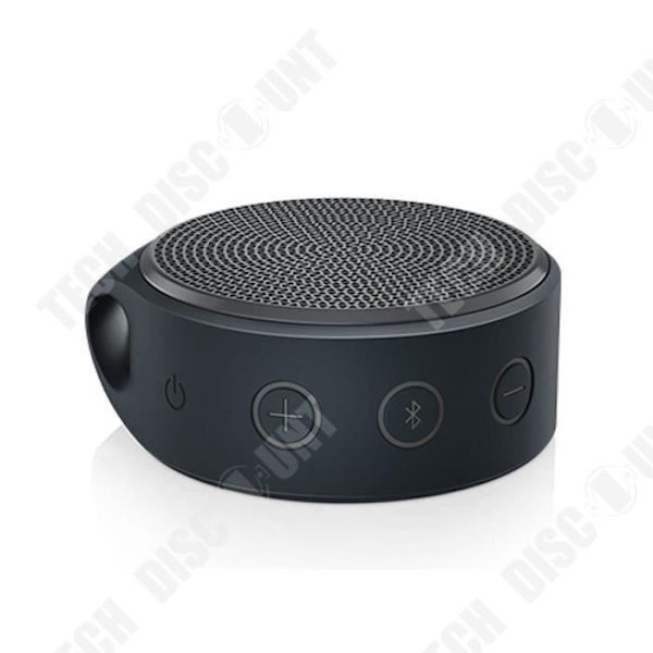 TD® Bluetooth-högtalare Telefonsamtal Musik Svart färgbrytarknapp Högkvalitativt ljud USB-laddning Musikhögtalare