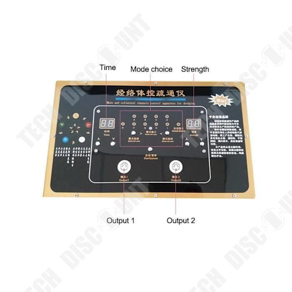 TD® 220V pulsinstrumentenhet Elektronisk terapinackmassagemaskin