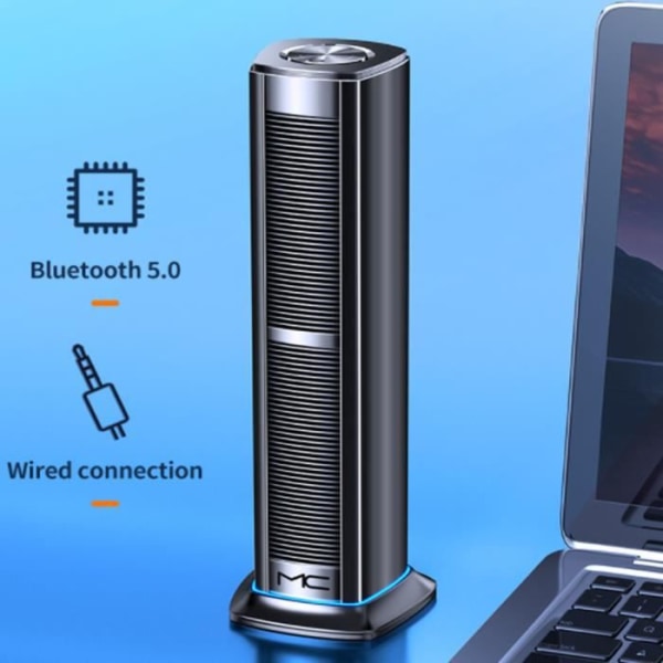 USB kablet computer højttaler Desktop subwoofer audio vertikal dobbelt højttaler