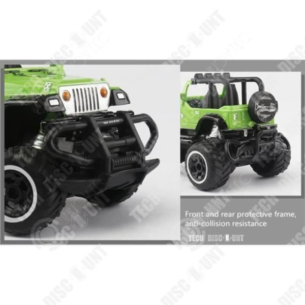 TD® Tehokas ja nopea radiohallintainen auto lelu lapsille 4x4 langaton etäohjaus ulko- ja sisäkäyttöön lahjaksi jouluun ja syntymäpäiville.