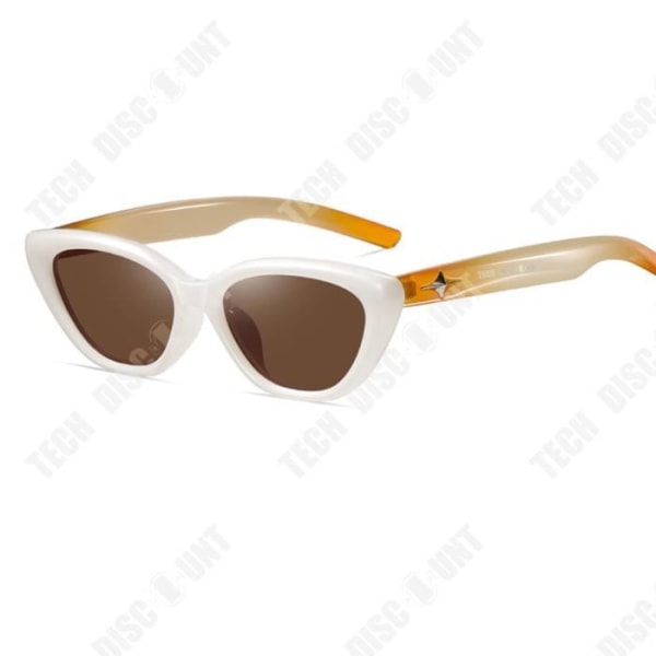 TD® New personality cat eye solglasögon 1.1TAC helbåge polariserade glasögon dam TR anti UV solglasögon
