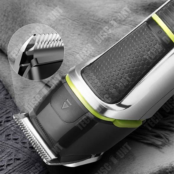 TD® Vandtæt elektrisk barbermaskine USB multifunktionel barberer 15 i 1 vandtæt elektrisk hårklipper til hjemmebrug næsehårstrimmer