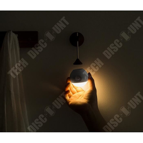 TD® Induktion LED Nattljus Korridor Badrum Sovrum Smart Människokropp Induktion sänglampa