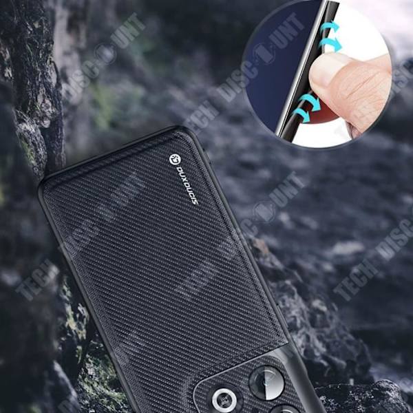 TD® Telefonetui i nylonfiber til OnePlus 10 Pro Beskyttende kabinet Anti-fingeraftryk Prægning Mode simp