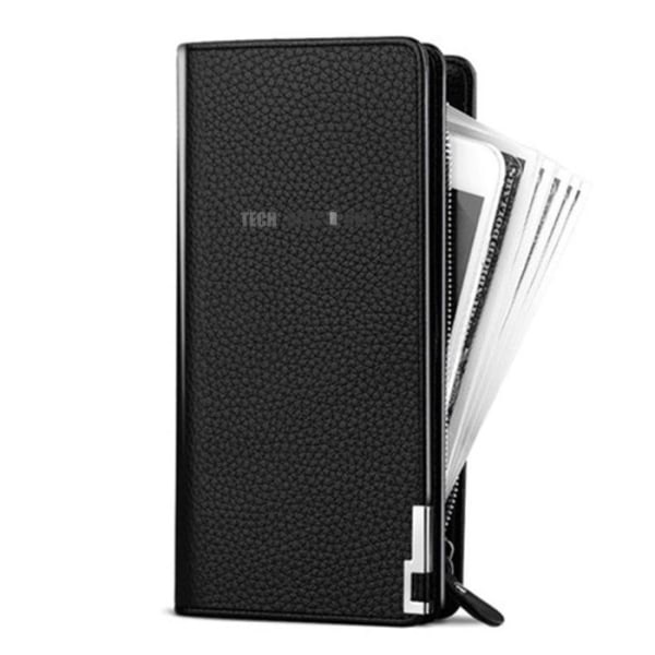 Pung - TD® - Multifunktionel - PU-læder - 19x10 cm - Stor kapacitet