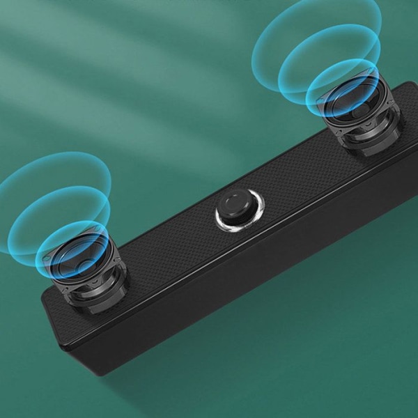 Bluetooth højttaler - TD® - Surround lyd - 3W x2 - Bluetooth 5.0 - USB