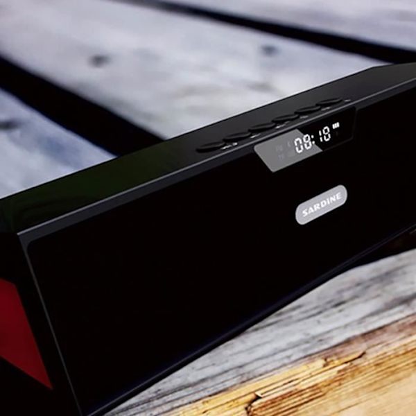 TD® Kannettava HiFi Bluetooth-kaiutin Langaton Suuri Teho 10 W FM Radio USB Vahvistimet + Kello