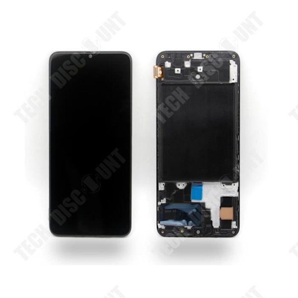 TD® LCD-skærm til Samsung A7 2018 mobiltelefon A750 erstatning