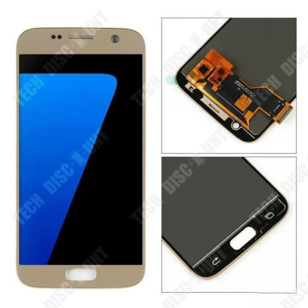 TD® Lämplig för Samsung s7 G9300 mobiltelefon display pekskärm LCD-montering KIT LCD-montering