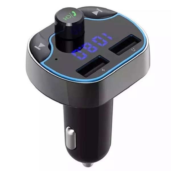 CON® Bil bluetooth-sändare snabbladdning röstnavigering bluetooth handsfree telefon MP3-spelare
