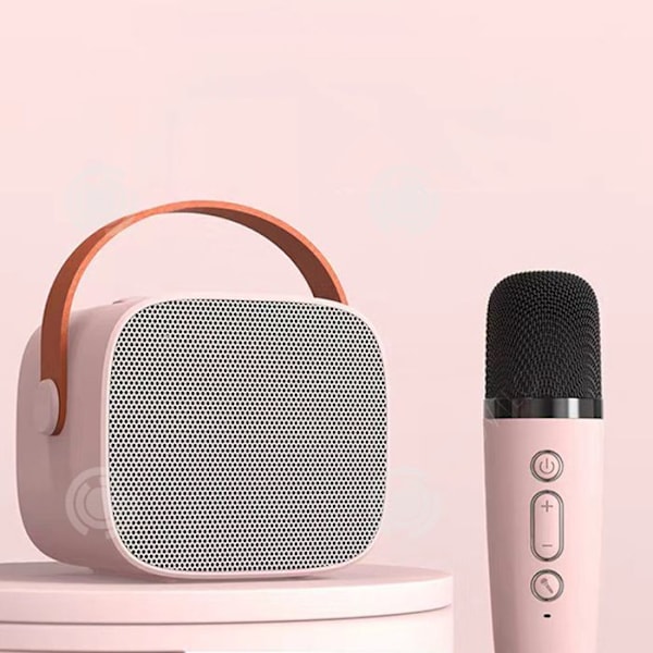 INN® Mini mikrofon audio bærbar trådløs Bluetooth, sæt af karaoke mikrofoner egnet til sport og udendørs brug