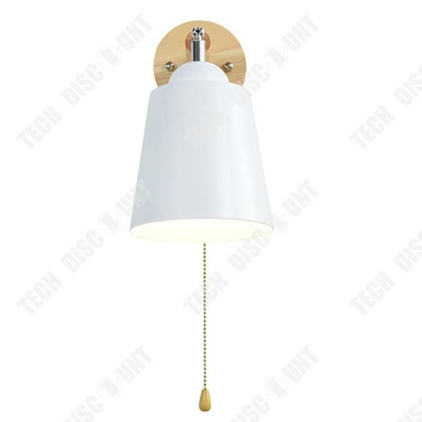 TD® Senglampe Lampe til spisestue nordisk Glidermodel hvid (lyskilde ikke inkluderet)