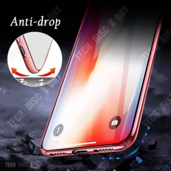 Telefonetui TD® Klar Let og holdbar Passer til iPhone X XS Plus