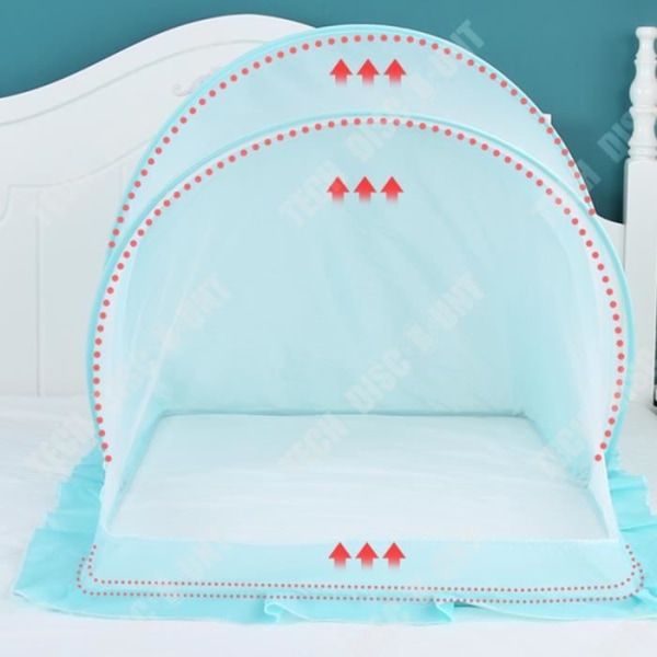 TD® Baby Myggnät Bärbart Krypterat Vikbart Krypterat Honeycomb Mesh Myggnät Skuggning Solskydd Bottenlöst Baby Myggnät