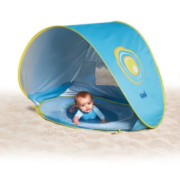 LEMONBEST Portable Baby Beach Tält - Vattentätt anti-UV skydd - Blå - Snabb montering