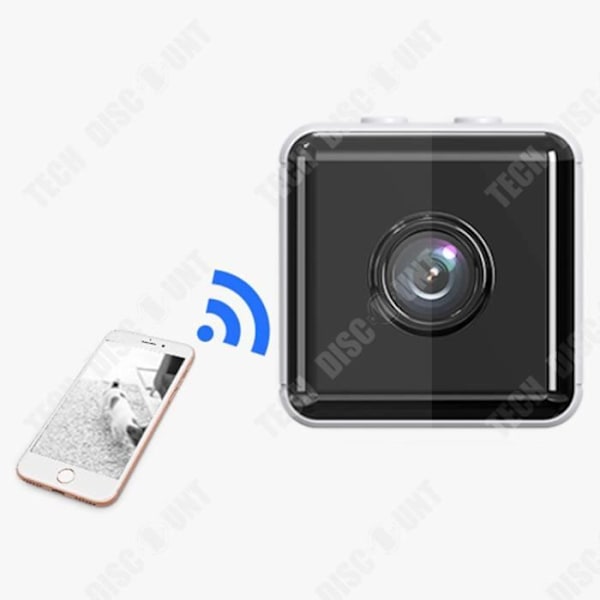 TD® Square Camera 4K 1080P HD Trådlös Infraröd Night Vision Fjärrstyrd Rörelsedetektering Rörelsevideoinspelare