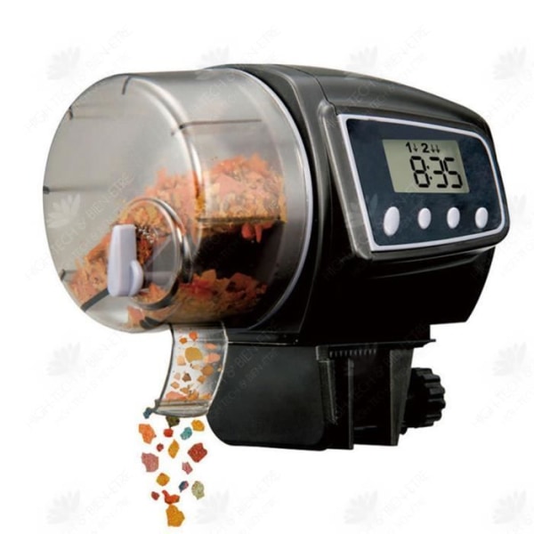 HTBE® Automatisk fodring akvarium tidsindstilling automatisk fodring akvarium lukket automatisk fodring til fisk