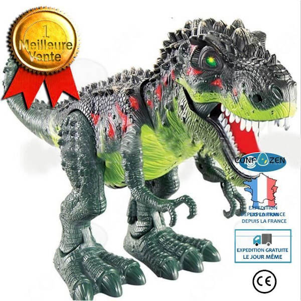 C® Elektrisk Dinosaurlegetøj, Simulering Tyrannosaurus Rex Model, Musikalsk Simulation - Gave Til Børns Fødselsdag eller N