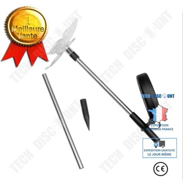 TD® 3 stk Solcellelamper i LED Udendørs plænelamper i form af sommerfugl/dragonfly/fugl---RAC