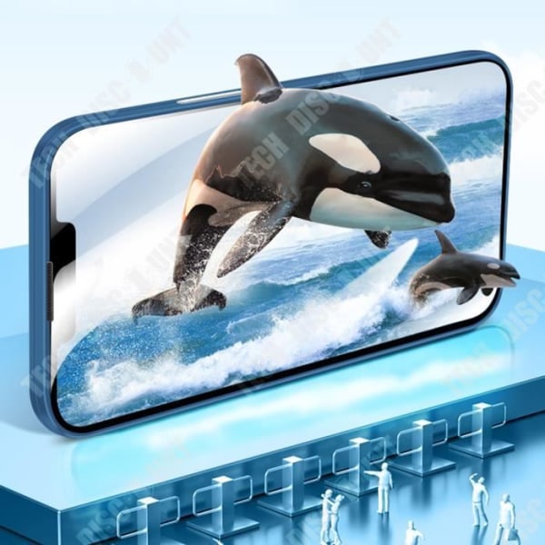 TD® Suojakuori matkapuhelimelle, integroitu lujitettu näyttökalvo iPhone 13 Pro Max -mallille, kaikki 360 asteen suojaus mukana.