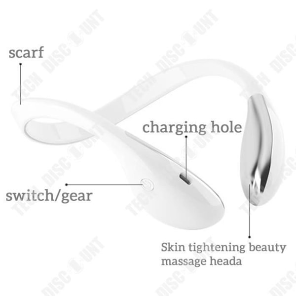 TD® Instrument til ansigtsløftning mikrostrøm v-face artefakt ansigtsmassager løftende og strammende skønhedsinstrument E