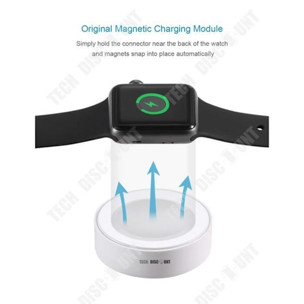 TD® Oplader til induktionsur Series 1 2 3 4 original mini hurtig trådløs magnetisk 38mm 40mm 42mm 44mm