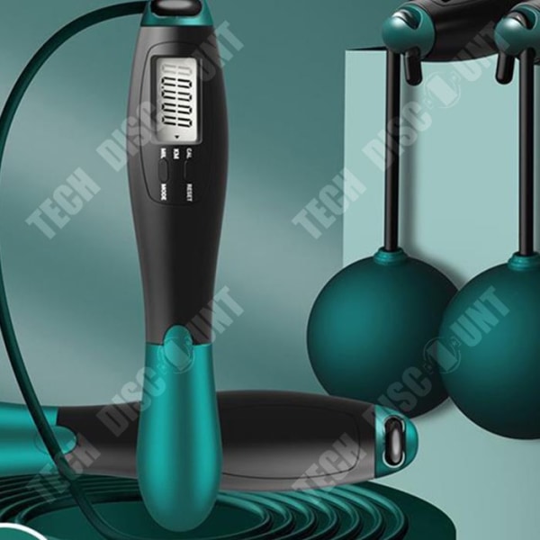 TD® Sisä- ja ulkokäyttöön tarkoitettu kaksoiskäyttöhyppynaruÄlykäs laskentahyppynaruKuntoiluhyppynaru