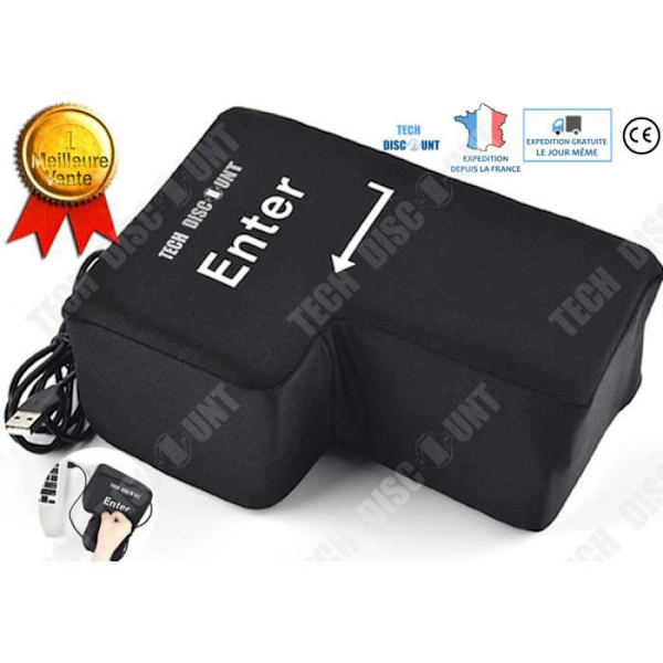 TD® håndledsstøtte Touche indgang pude sofa dekoration rejse blød kontor anti stress computer gigant grænseflade træthed USB