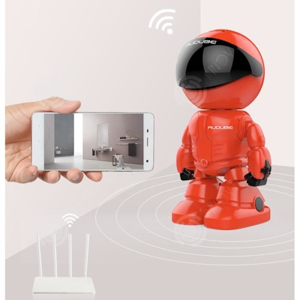 INN® Intelligent 360° trådlös WiFi-hemfjärrkontroll High Definition Voice Intercom Robotisk övervakningskamera