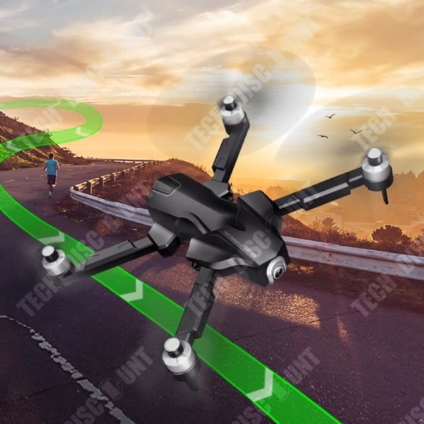 TD® 4K högupplöst flygfotografering GPS flygplan ultra vidvinkel lång livslängd hopfällbar borstlös motor fjärrkontroll drönare