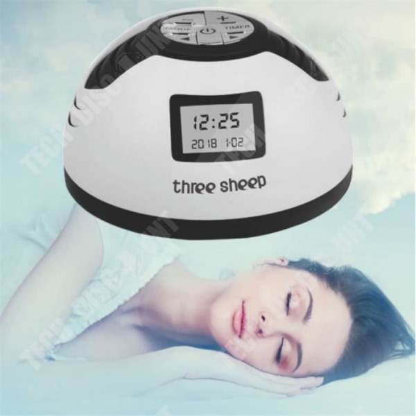 TD® White Noise Machine Music Sync Sleep Sound Device LED Display Sleep Detector Sleep Relaxation