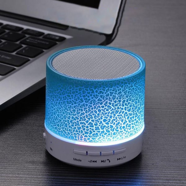 Langaton Bluetooth-kaiutin - TD® - Mini-kaiutin - Kirkas ääni - Moderni muotoilu - Kannettava Blå