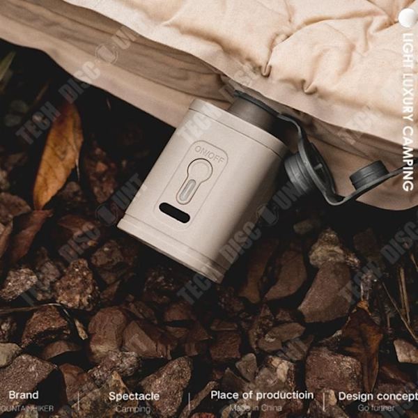 TD® Mini mikroakkuilmapumppu ulkoilmaelämä UBS ilmapatja sähköinen kannettava ilmapumppu
