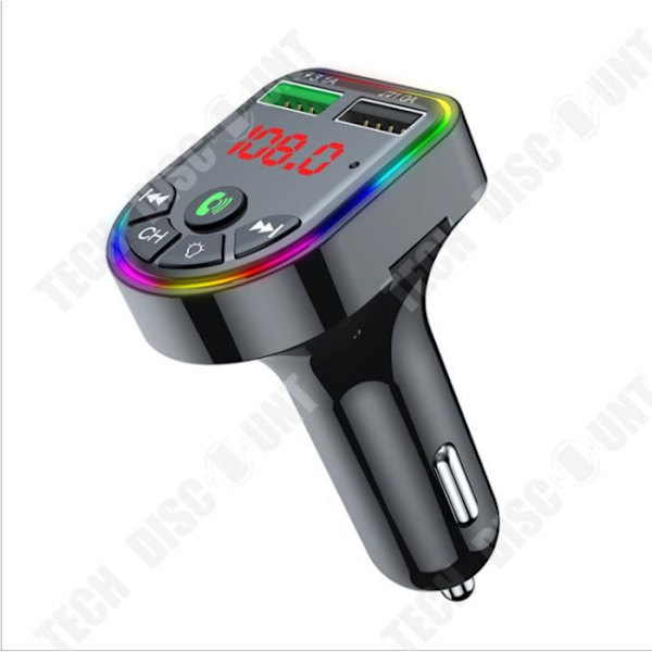 TD® ratt FM-sändare bluetooth bilsändare cigarettändaruttag radio MP3-spelare multimedia billig trådlös handfri