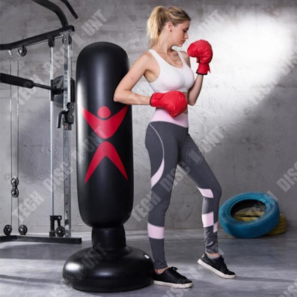 TD® Training tryckavlastning studsande sandsäck luftpump boxningssäck uppblåsbar boxningssäck