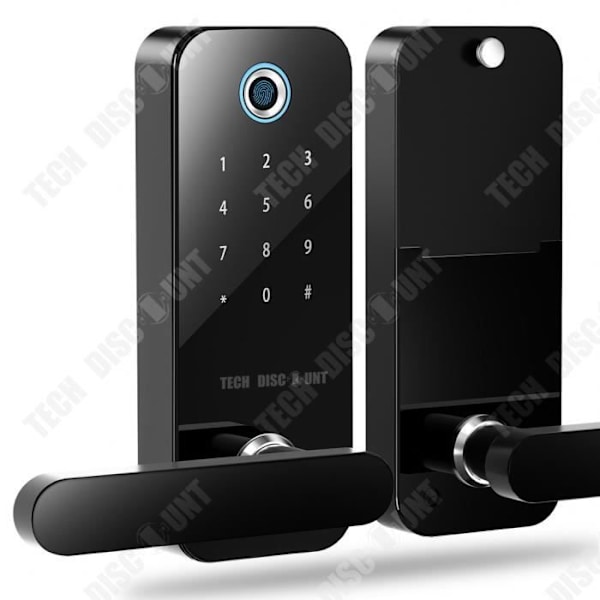 TD® Smart Lock Fingeravtryck Lösenordslås Hem Stöldskydd Trädörr Kontorslägenhet APP-lås