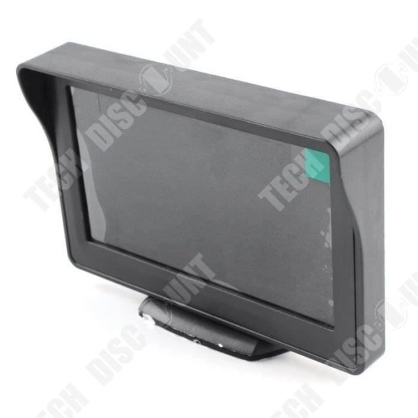 TD® Universal Rear Camera Kit + 4,3 tums LCD-skärm - Universal 170° backradal - Parkeringsbilstillbehör