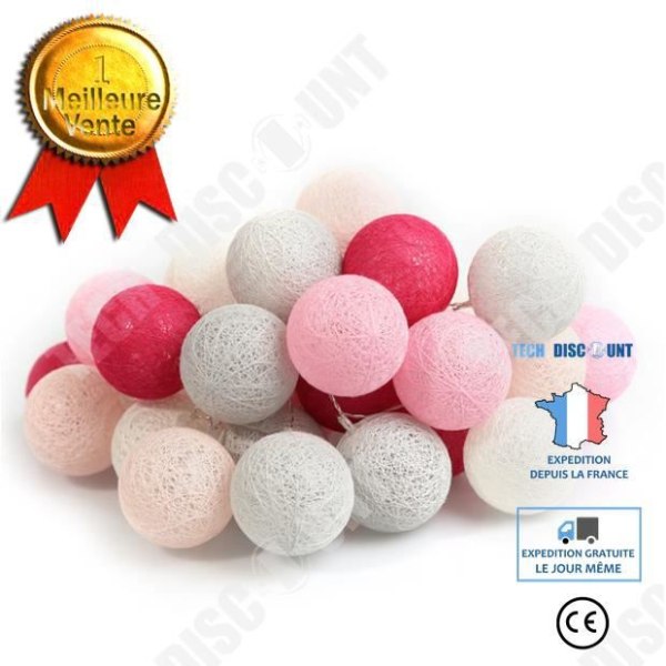 TD® LED-valosarja 20 puuvillapalloa LED-nauha An16971