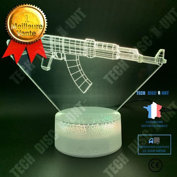 TD® 3D färgstark nattlampa FKT77