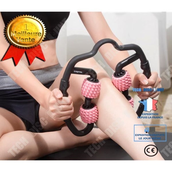 TD® Foam Muscle Relaxer Roller Stovepipe Massage Träningsutrustning Yoga Loop Ben Gripper