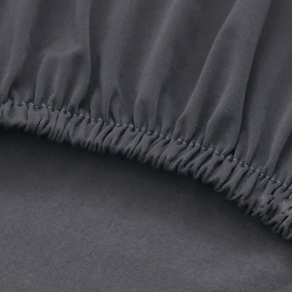 TD® 6-delad stolsöverdrag i elastisk fiber/modern elegant design för inomhus- och utomhusdekor, tidlös brun