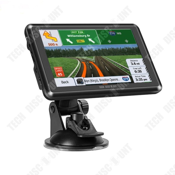 TD® Car Navigation 8G Stor kapacitet 5 tums bil GPS HD Navigation Röst Bärbar Navigation Pekskärmsnavigering