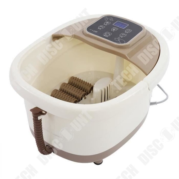 TD® Lyx fotbadsenhet Multifunktion Elektrisk massageapparat Anpassningsbar vård Varmvattenmassage Säkerhet Halkfri
