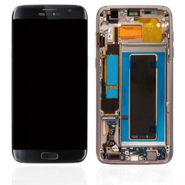 Skærm - TD® - S7 Edge (SM-G935F) - OLED - 5,5 tommer - Opløsning 1280x720 16 miljoner färger