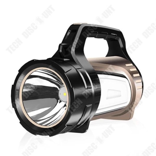 TD® Strong Light Ficklampa Laddning Ultra-Light P70 LED Outdoor High Power Bärbar Strålkastare Lång räckvidd