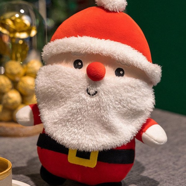 TD® Santa Claus Doll 23cm Tvättbar utan att tappa färg Julklappar till barn