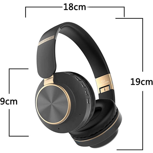 Bluetooth-headset - TD® - Pannband - Läcksäkert skydd - Bekvämt - Lång batteritid