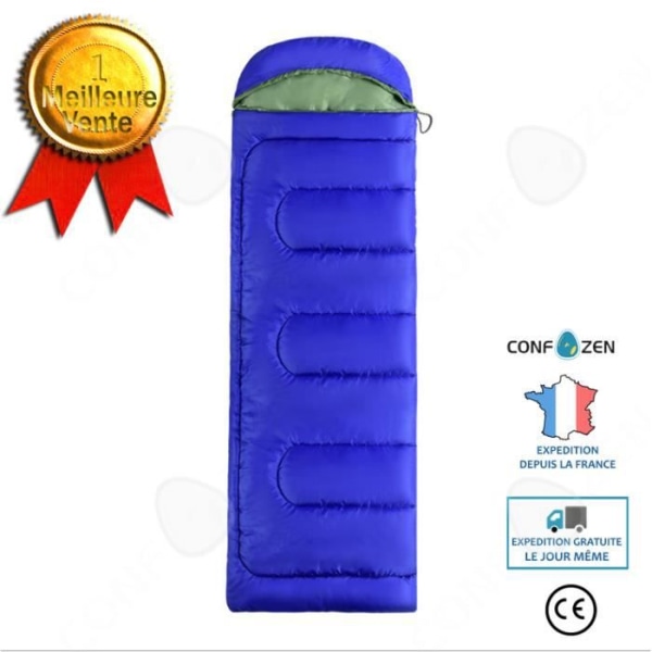 CONFO® Utomhus camping sovsäck tält sovsäck camping utomhus resor fritid kuvert sovsäck zipp