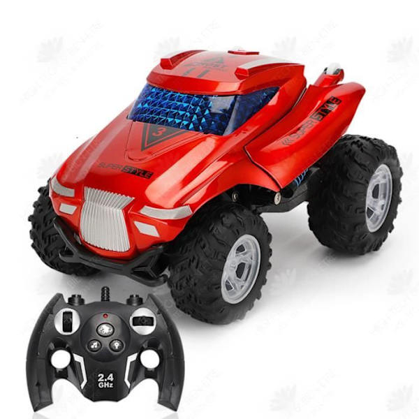 HTBE® Lapset kävelevät stunt-auto kaivuritouhussa kauko-ohjattava auto lelu avaimella avattavissa.
