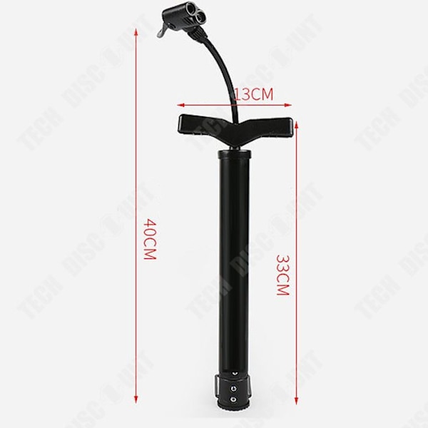 TD® Universal Mini Cykelpump för elfordon och motorcyklar Lämplig för cyklar Bilar MTB landsvägscyklar och ballonger